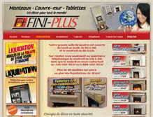 Tablet Screenshot of fini-plus.com